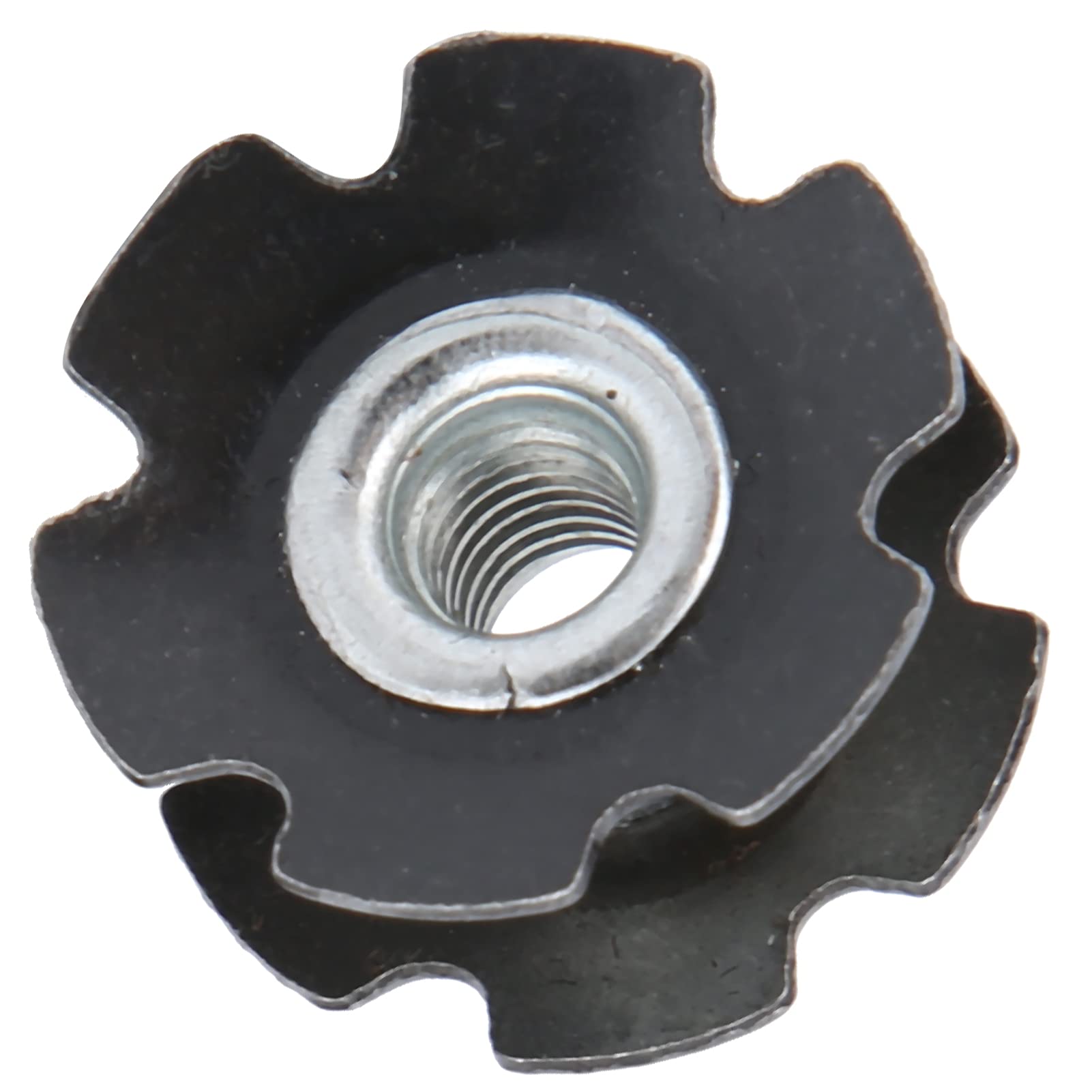 Keenso Dado a Stella per Auricolare Bici, Dado a Stella per Auricolare in Lega di Alluminio da 23,6 Mm per Bici da Strada da Strada
