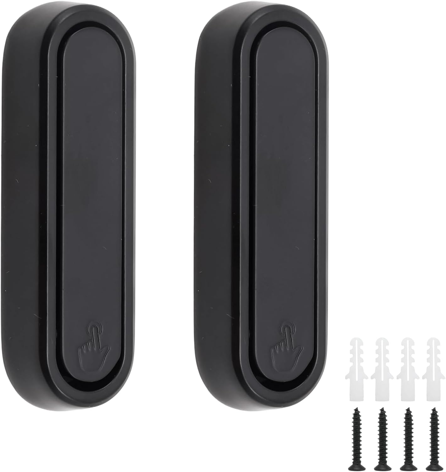 2 PCS Folding Coat Hooks, Black Foldable Hooks Wall Mount Heavy Duty Metal Wall Hooks Space Saving Organizer for Hanging Scarf, Hat, Robe, Key, Purse(Black)