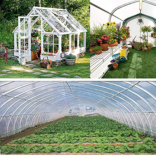Bâche transparente imperméable 4x7m durable avec œillets extérieurs - 3