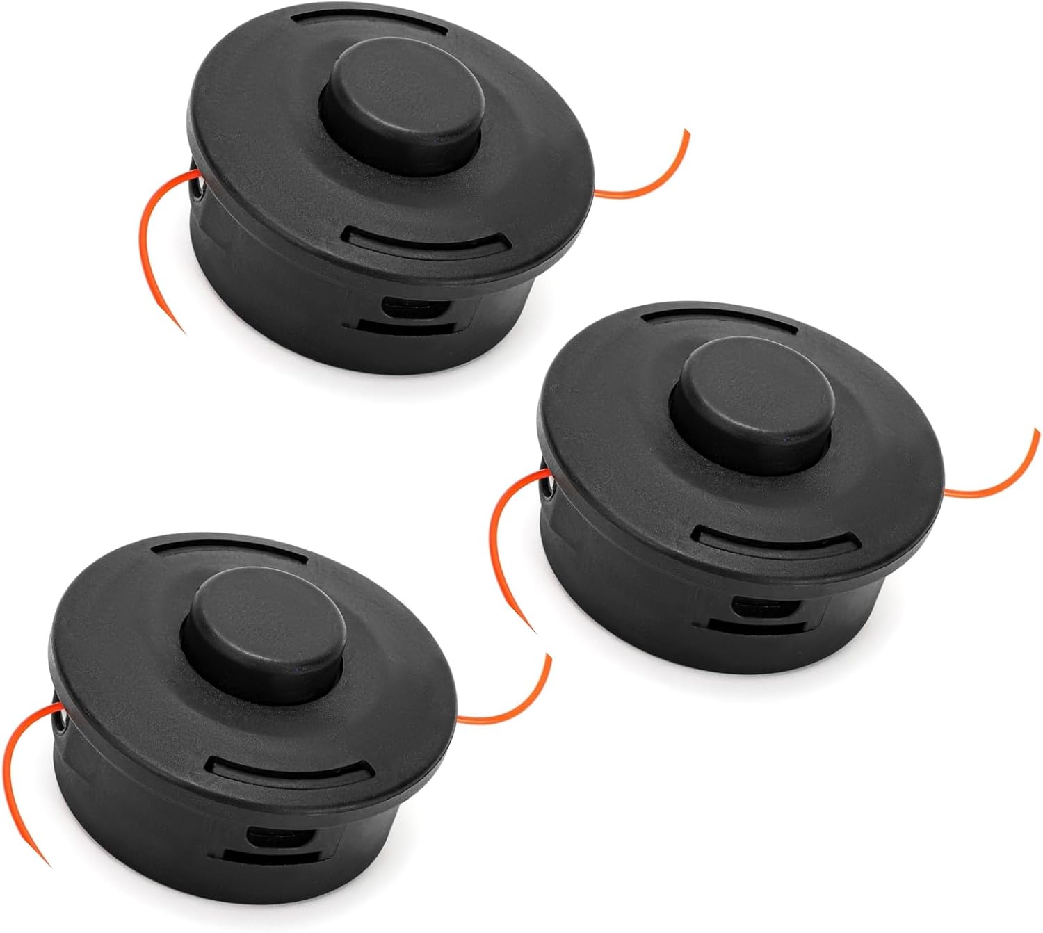 3 Pack 25-2 Bump Feed Trimmer Head FS55R Trimmer Head for Stihl FS90 FS90R FS55 FS 55R FS56 FS56RC FS70 FS70R FS80 FS85 FS100RX FS110 FS111RX FS120 FS130 FS131 FS240 Replaces 4002 710 2191