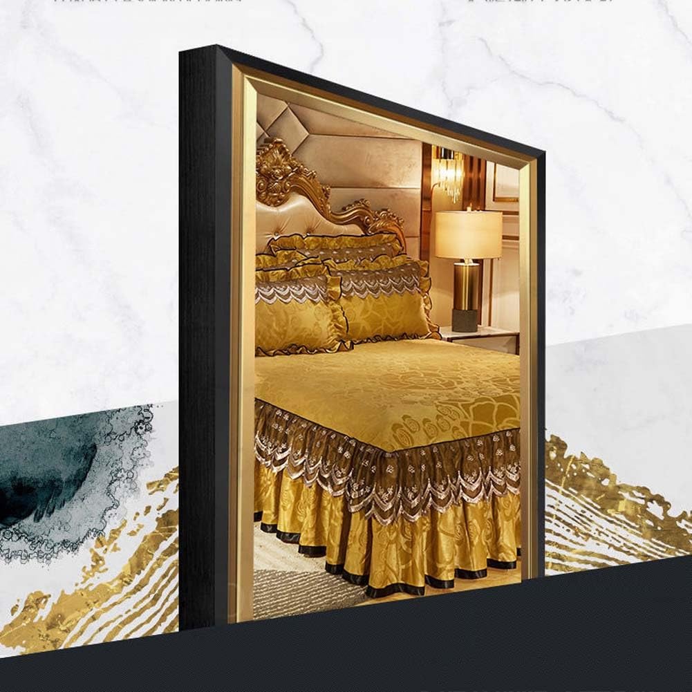 Juego de colcha con volantes y falda, elegante colcha para dormitorio, 200 x 220 cm, elegante ropa de cama con volantes, perfecta para decoración acogedora del hogar
