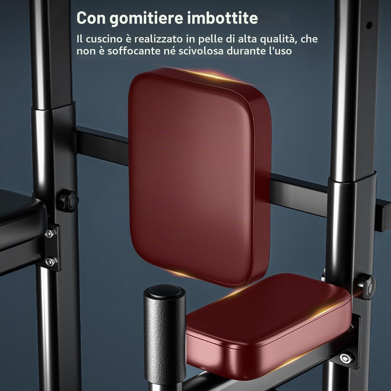 Power Tower, stazione per trazioni per l'allenamento domestico multifunzione per l'allenamento della forza con barra per trazioni e barra per dip carico massimo 660 libbre