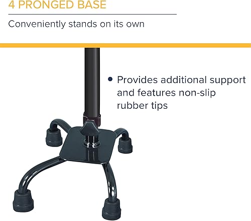 Miniatura 6 de Bastón Hugo ajustable para la mano derecha o izquierda 731-850 Negro 1 1