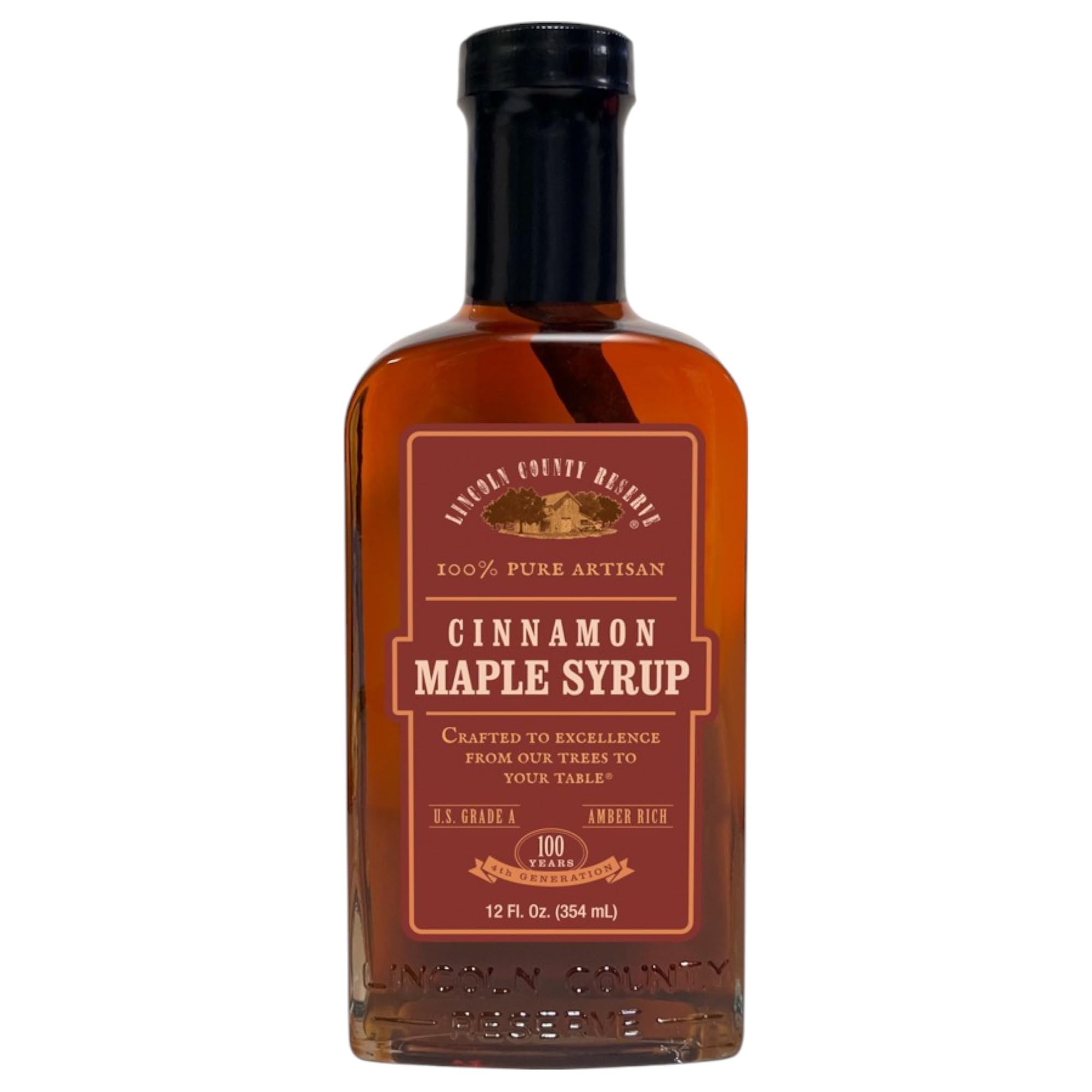 値下しました！ティップリン産ポイント-48-1 Amazon.com : Lincoln County Reserve Cinnamon Maple Syrup, Made in
