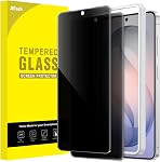 JETech Protecteur d'écran de confidentialité pour Samsung Galaxy S26, Film en verre trempé anti-espion avec outil d'installation facile, empreinte digitale ID Compatible, 2-Pack