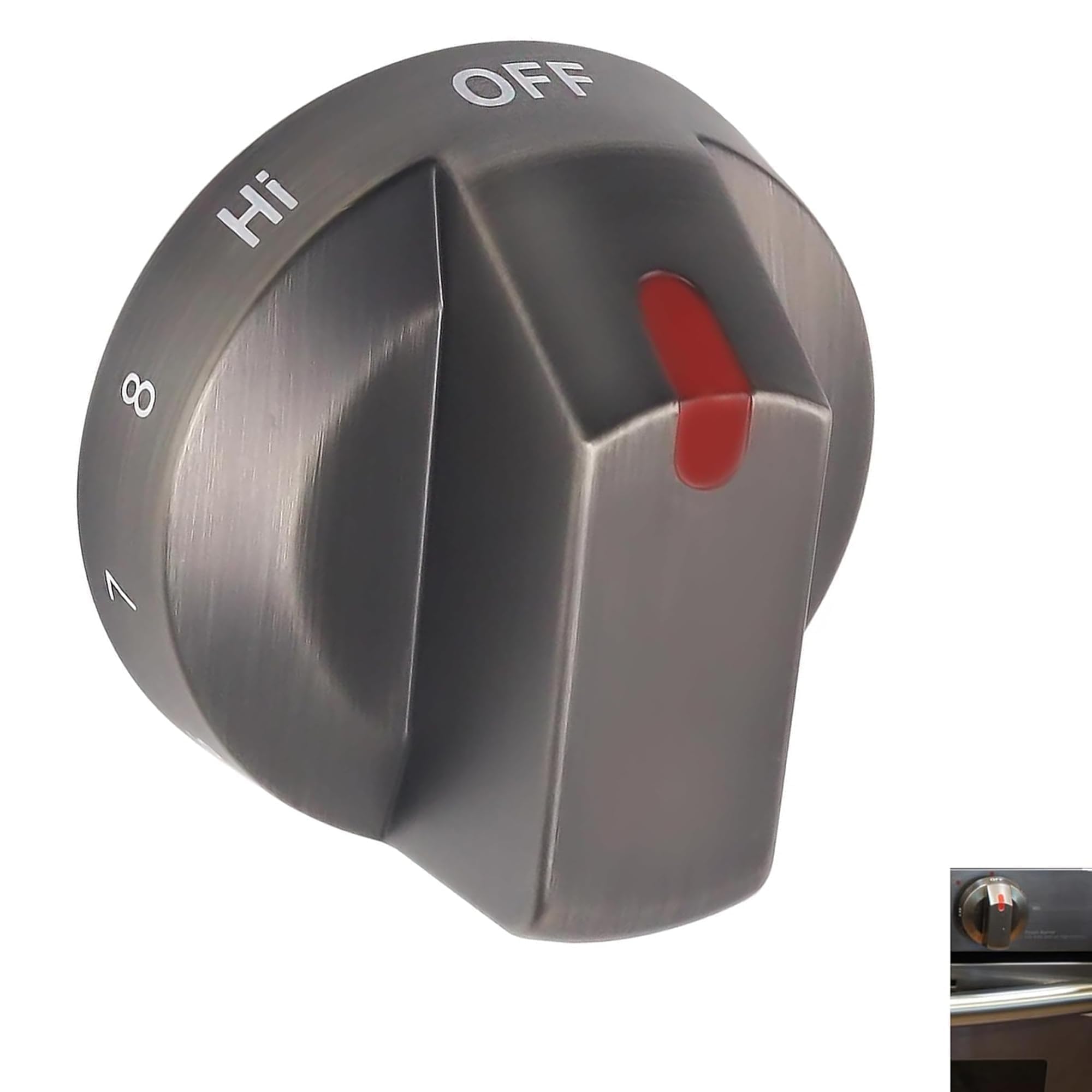 DG64-00975A Electric Range Stove Control knobs Fits for Samsung Gas Oven Control Parts NE/NX9000T NX60T8511SS/AA，1 PCS