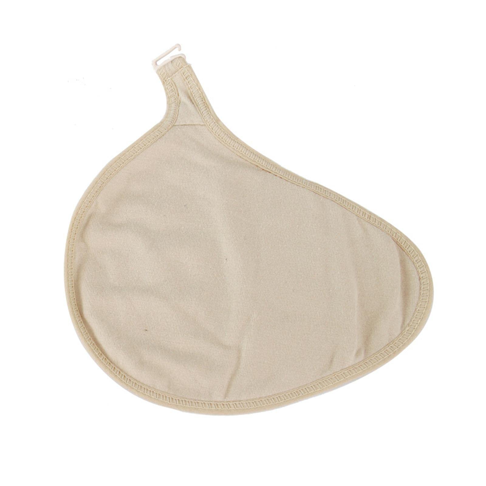 Lyla Silicone Breast Protective Pocket Cotton Protect Pocket for Mastectomy Women M Left-image-32