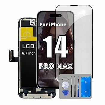 Amazon.com: PassionTR for iPhone 14 Pro Max LCD Screen