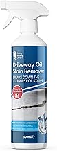Driveway Oil Stain Remover 500ml | Heavy Duty Driveway Cleaner Oil Remover for Block Paving, Tarmac, Resin & Concrete | Patio & Driveway Cleaner for Oil, Grease & Fuel Stains Fast-Acting Stain Remover