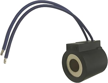 HY 6302012 - Coil Comparable Replacement to Hydraforce Coil with Wire Leads 12 Volt DC Fits 08, 80, 88, and 98 Series Hydraforce Stems 1/2" Hole
