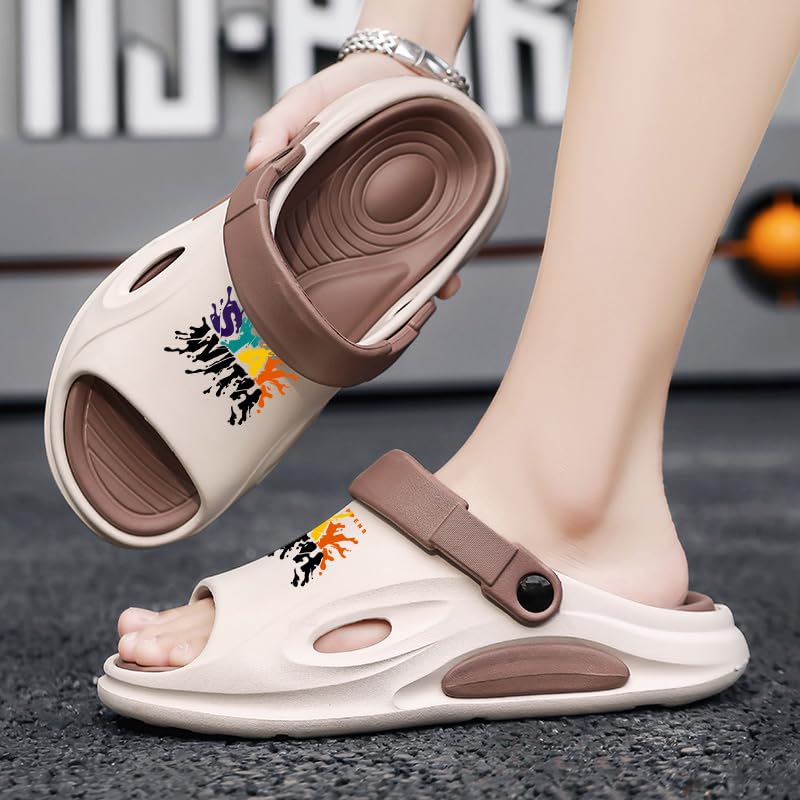 Cloud Slippers for Women and Men, Pillow House Slippers Shower Shoes Indoor Slides Bathroom Sandals, Comfort, Lightweight, Thick Sole, Non-Slip, Easy to Clean2