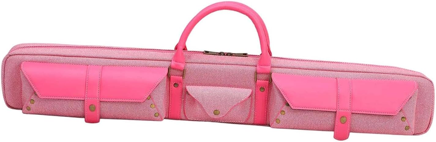 Pool,Billiard Sticks Case Organizer Snooker Cue Carrier Carrying Bag for Travel American Pool Cues 1/2 Snooker Cues