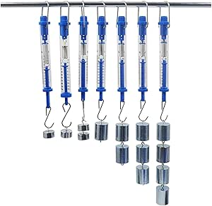 Amazon.com: VERIMP 6 Pcs Spring Dynamometer - Spring Scale - 1-30N ...