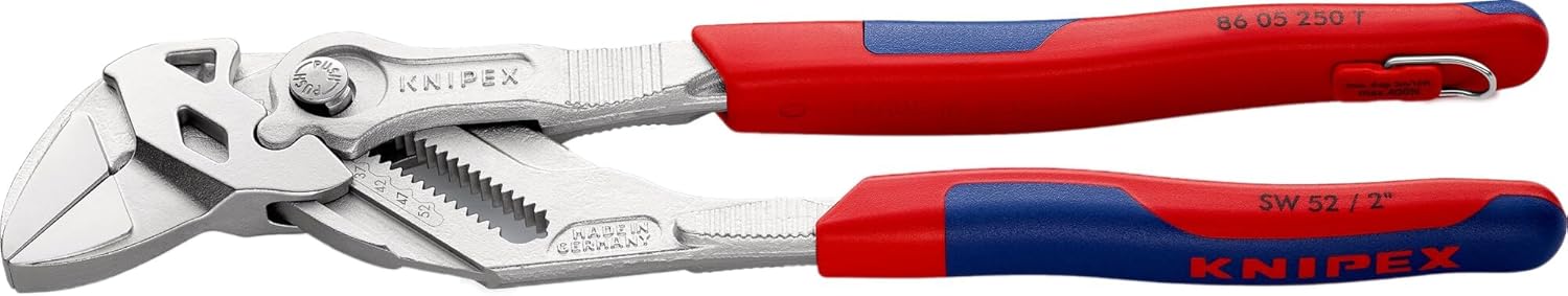 86 05 250 T BK Pliers Wrenches 9, 84" with Tether Attachment Pt. In Blister Packaging
