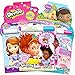 Disney Fancy Nancy Magic Ink Coloring Book Set -- Bundle Includes 3 Junior Imagine Ink Books Featuring Fancy Nancy, Sofia The First, Doc McStuffins with Invisible Ink Pens and 600 Stickers