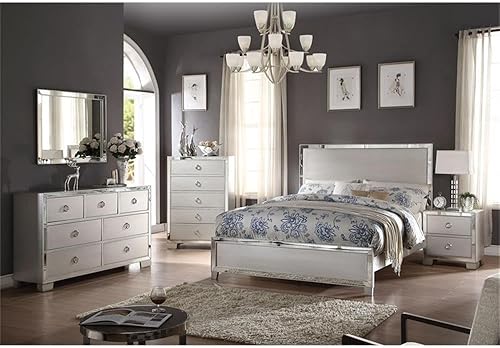 Miniatura 2 de Acme Espejo rectangular Voeville II en plata