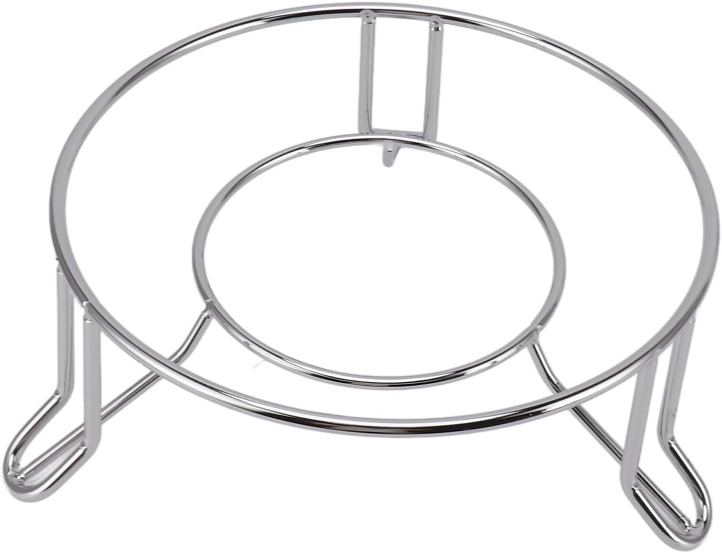 Round Steamer Rack, Stainless Steel Trivet Holder Round Hot Plate Rack Heat Insulation Pot Pan Rest Pad Pot Trivet for Kitchen Dining Table Cookware Sets