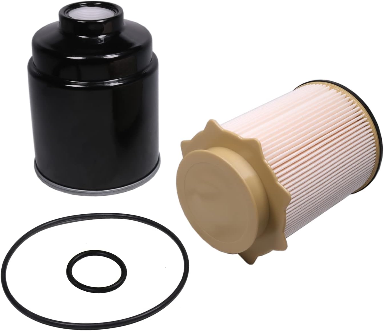 Fuel Filter Water Separator Set replacement for 2013-2018 Dodge Ram 6.7L Cummins 2500 3500 4500 5500 Turbo Diesel Engines Replaces 68197867AA 68157291AA