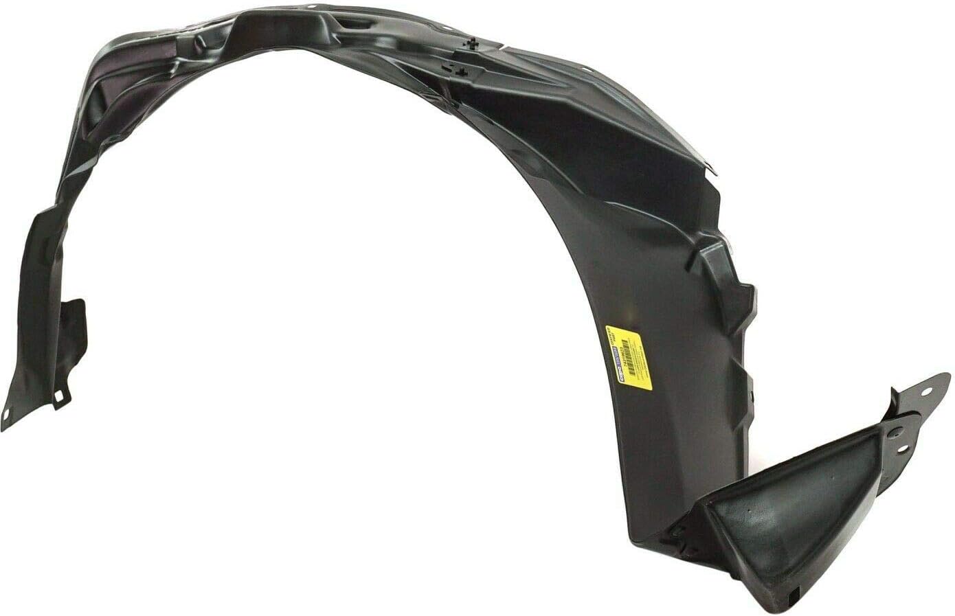 New CRUISER Inner Fender Liner For TOYOTA FJ Front Driver Side, Left- Compatible with TOYOTA FJ CRUISER 2007, 2008, 2009, 2010, 2011, 2012, 2013, 2014 TO1250123 Color: Black Made Of Plastic