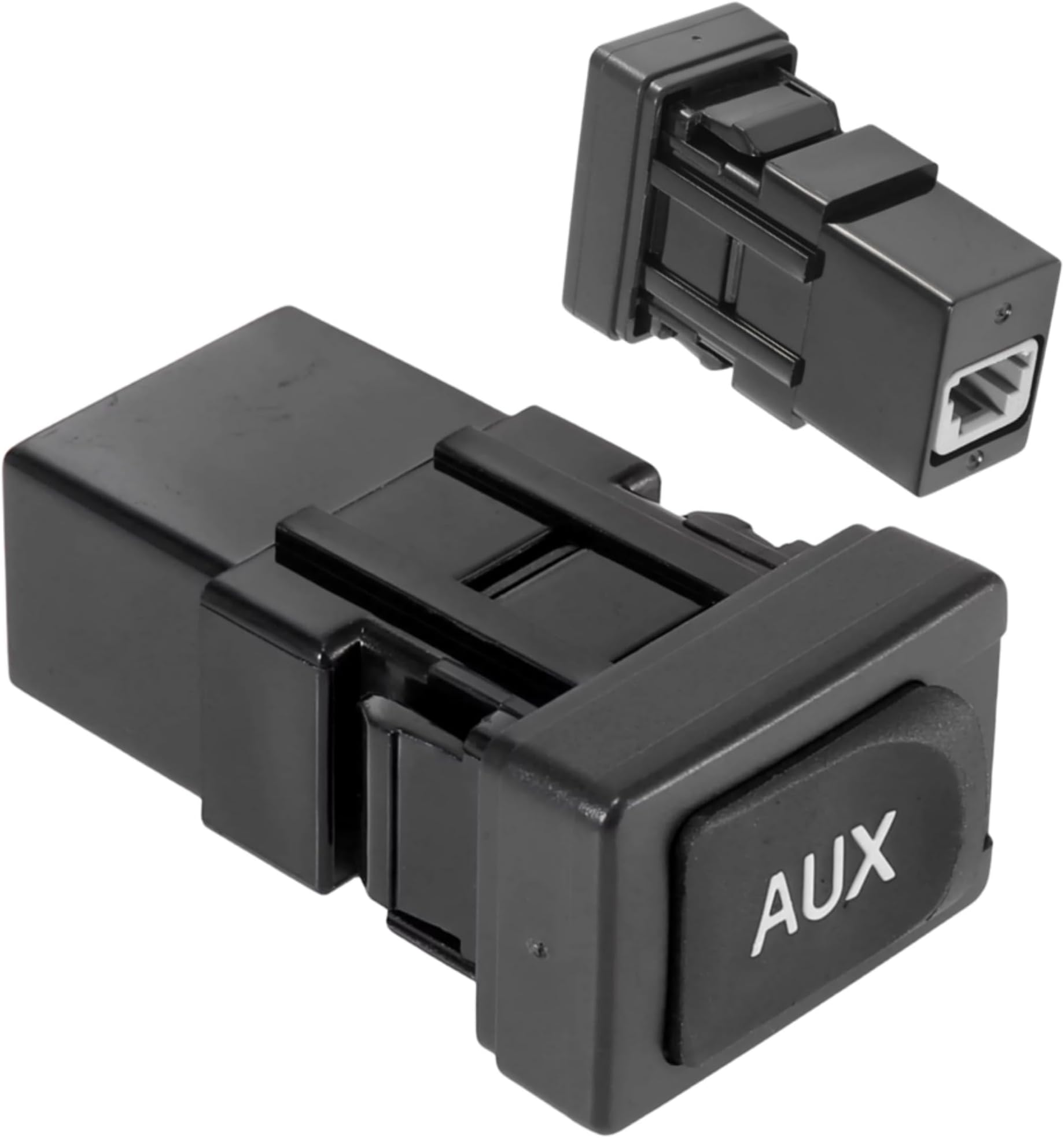 Aux Port Replacement - Compatible with 2005-2012 Toyota Prius Yaris FJ Cruiser Lexus ES350 LS460 - Replaces 86190-06010 86190-53010 - Auxiliary Input Adapter Aux Jack Aux Input Car Stereo Jack