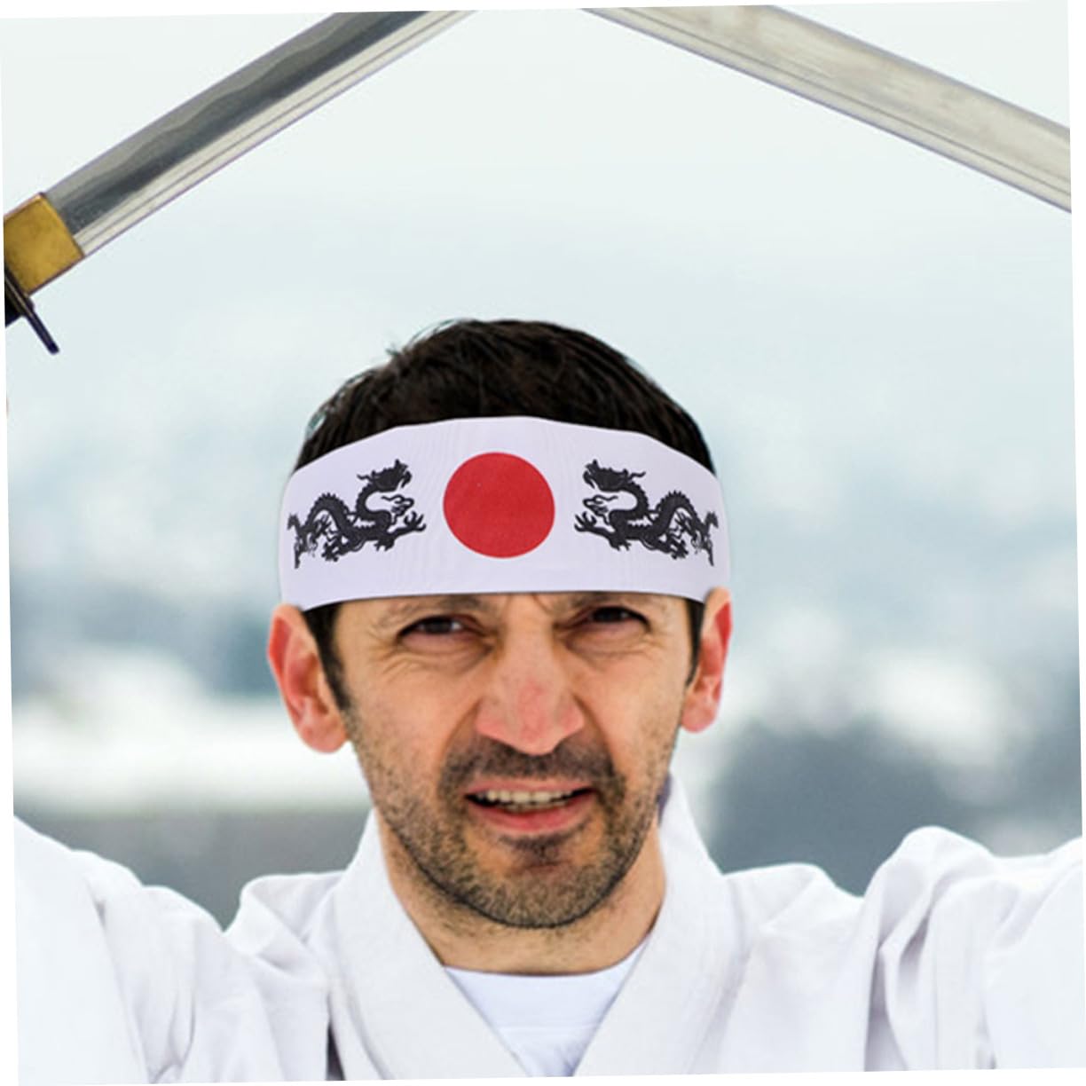 Bandeau Ninja Multifonction 8Pcs - Accessoire De Cosplay Pour Costume Samurai Et Chef IdéAl Pour Sports Et DéCorations