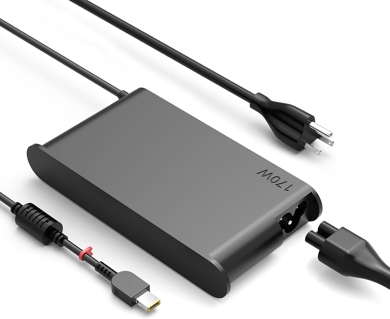 170W Slim Tip Adapter Compatible with Lenovo Legion Slim 5 5i IdeaPad Pro 5i Pro 5 Yoga Pro 9i LOQ 15ARP9 15IAX9 Thinkpad P1 Gen 7 P16v Gen 1 Gen 2 Mobile Workstation