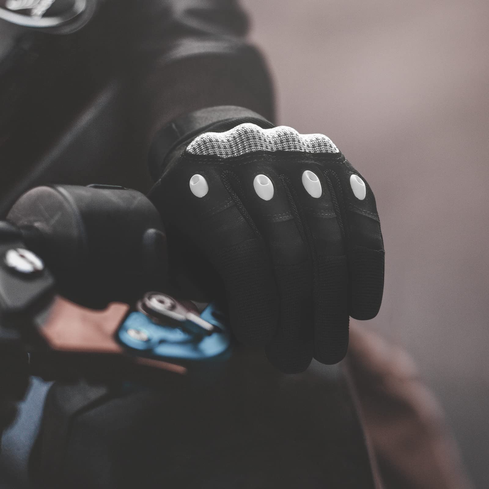 Cierto Motorcycle Gloves for Men and Women: Touch Screen Tactical Gloves with Full Finger Breathable Hard Knuckle & Adjustable Wrist for BMX ATV MTB Riding, Motocross, Road Racing, Cycling, Climbing