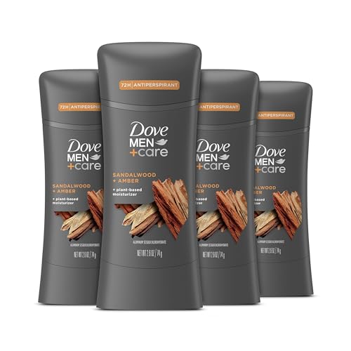 Dove Men+Care Antitranspirante Stick Sandalwood + Amber 4 unidades miniatura 1