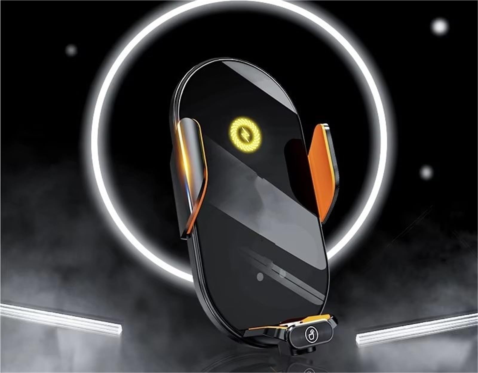 Per IPhone 15 14 13 12 Supporto Universale Auto Per Telefono Wireless Stazione Ricarica Rapida 66 W Caricabatterie A Induzione Infrarossi Porta Cellulare Auto