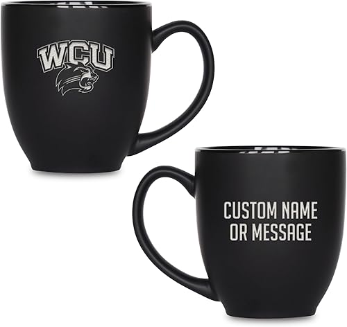 Miniatura 159 de Rico Industries NCAA Primary - Taza personalizada de 15 onzas, color negro mate, para bebidas calientes o frías Nebraska Cornhuskers