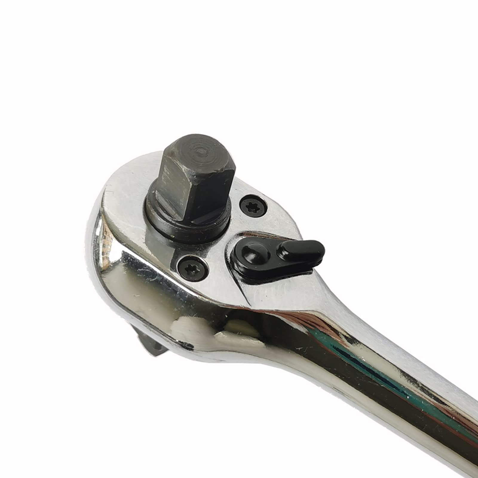 Llave de trinquete 1/2 3/8 1/4 pulgadas, acero al carbono, 72 dientes, reversible
