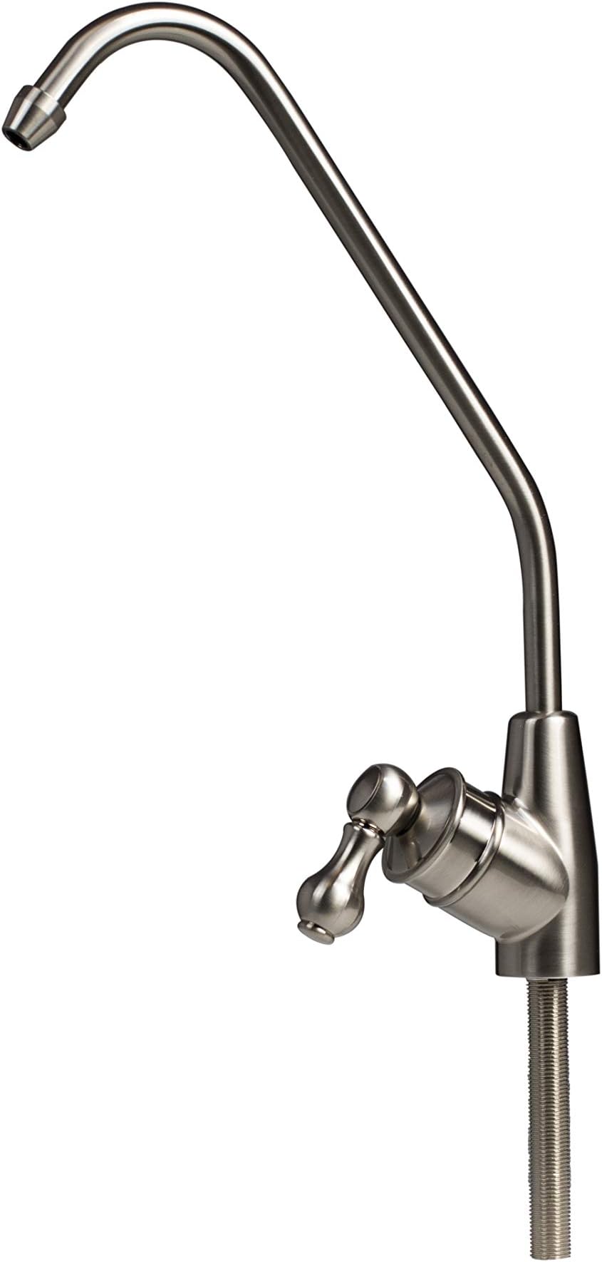 Crystal Clear Supply Water Filter Reverse Osmosis Faucet Brushed Nickel
