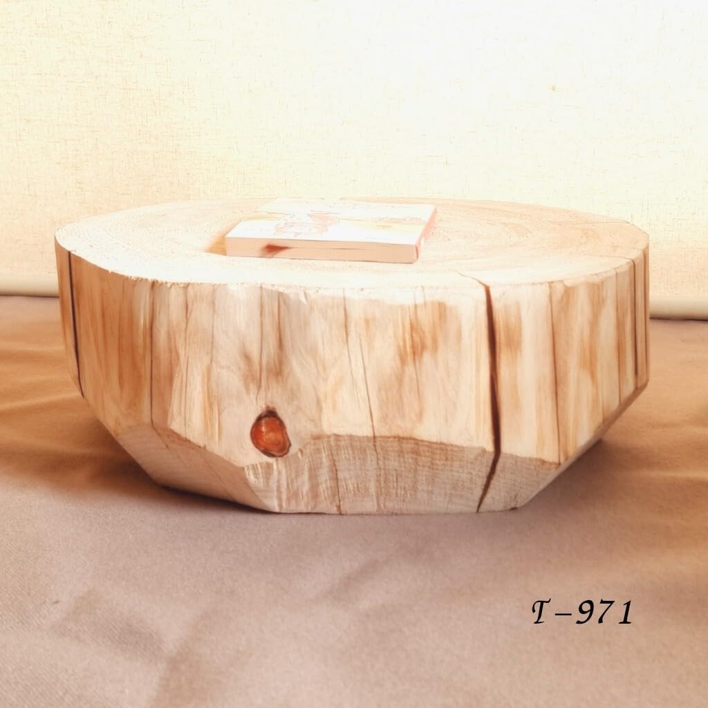 天然アロマ 東濃ひのき テーブル 飾り台 炙り絵