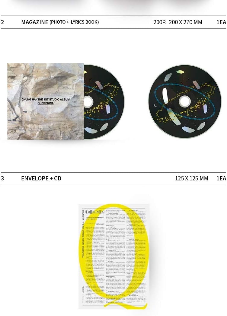 CHUNGHA - Querencia (1st Studio Album) Album+Folded Poster+Extra Photocards Set