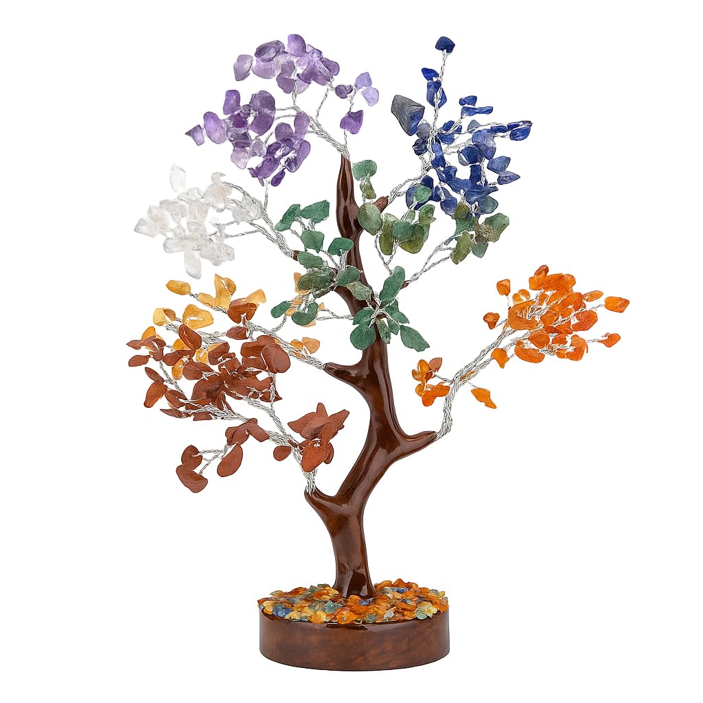 Amazon.com: Seven Chakra Crystal Tree of Life Decor -Birthday