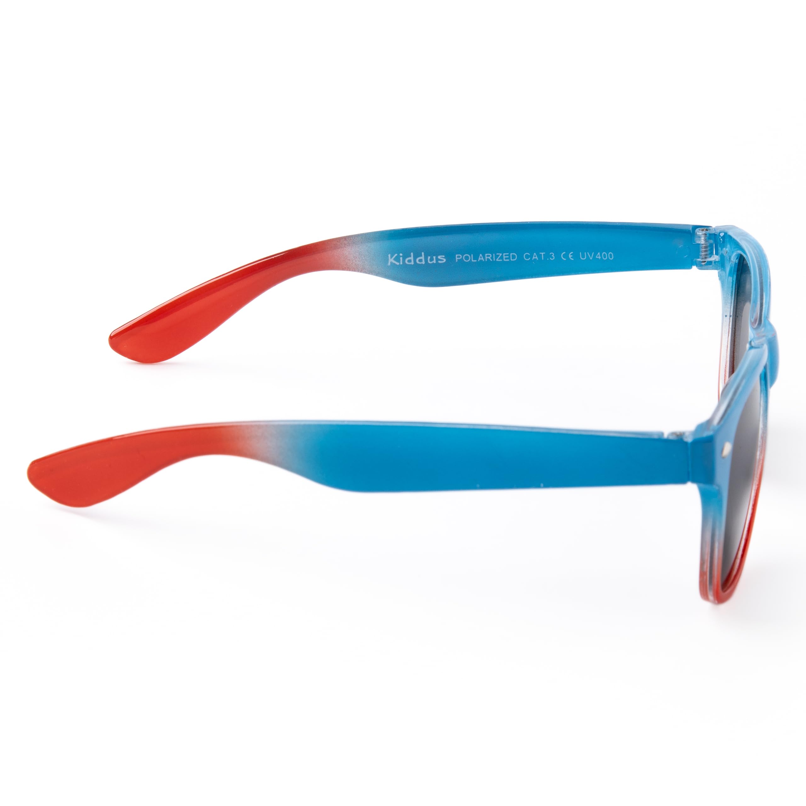Kiddus Occhiali da Sole Polarizzati Bambino Bambina 4 a 7 Anni, 4 5 6 e 7 Anni, UV400 CAT3, Leggeri e Resistenti, Senza BPA, Certificazione CE