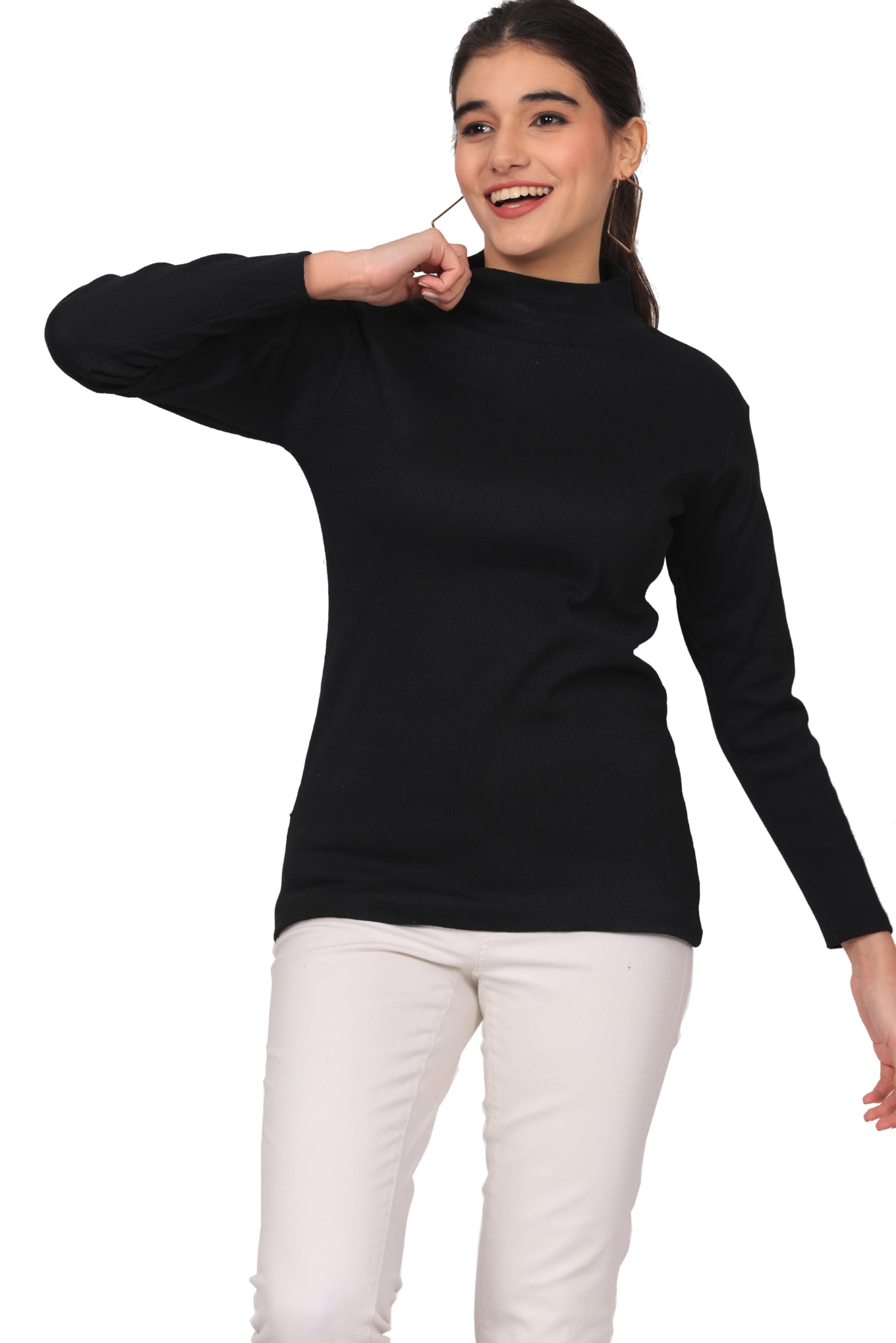 Women high Neck Full Sleeve