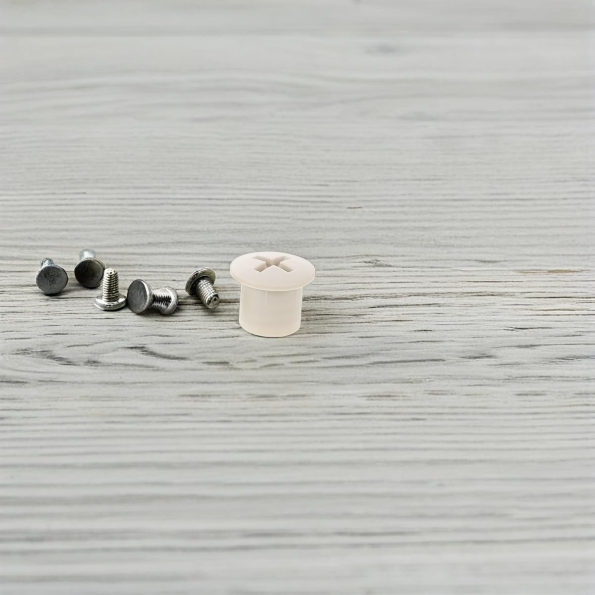 SUPVOX Set di 4 tappi per viti in plastica per scivoli per bambini, accessori per attrezzature da gioco, colore: grigio