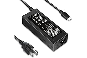 45W HP Chromebook USB C Charger with Laptop Tips