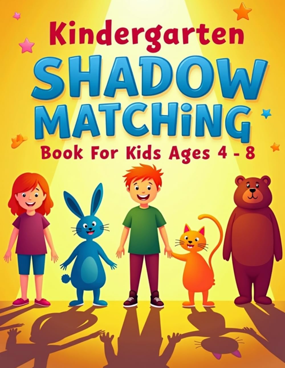 Kindergarten Shadow Matching Book for Kids Ages 4–8: An Interactive Early Learning Activity Book to Boost Focus and Cognitive Skills