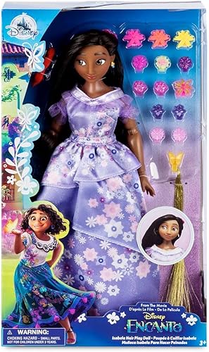 Miniatura 4 de Disney Isabela Hair Play Doll - Figura de juguete Encanto