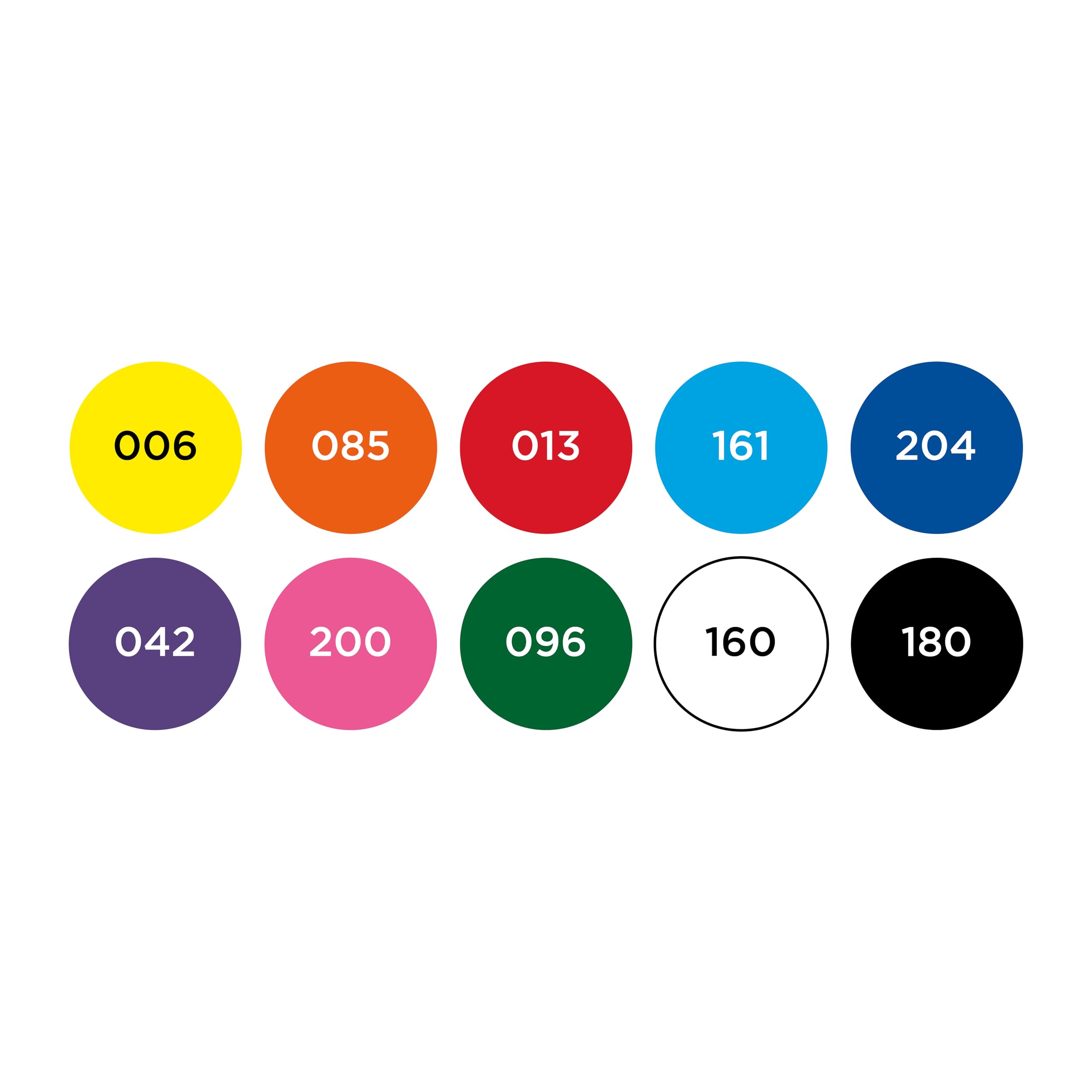 Molotow One4All 127HS Acryl Marker Basic-Set 1 (2,0 mm Strichstärke, hochdeckend und permanent, UV-beständig, für fast alle Untergründe) 10 Stück sortiert