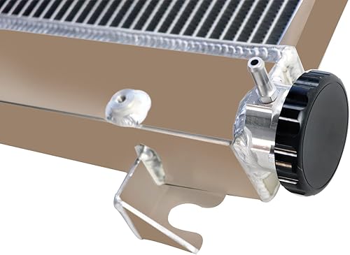 Miniatura 9 de RadySpeed Radiador de aluminio de 2 filas para Dodge Ram 2500 3500 5.9L Turbo Diesel 1994-2002