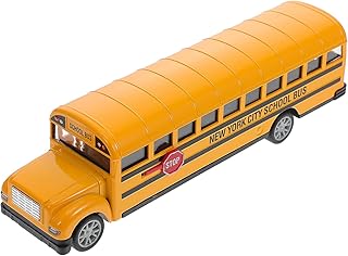 CIYODO 1Pc Ônibus Escolar Carro De Brinquedo Clássico Brinquedos Carrinho De Bateria Carro Para Bebê Brinquedo Ônibus Criança Carro Brinquedos Ônibus Escolar Jogar