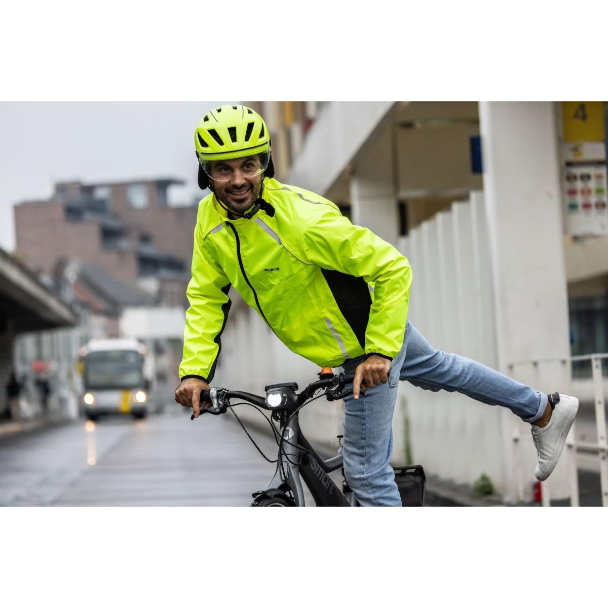 Wowow Ben Nevis Jacket Chaleco de Seguridad para Adulto, Unisex, Amarillo, XL