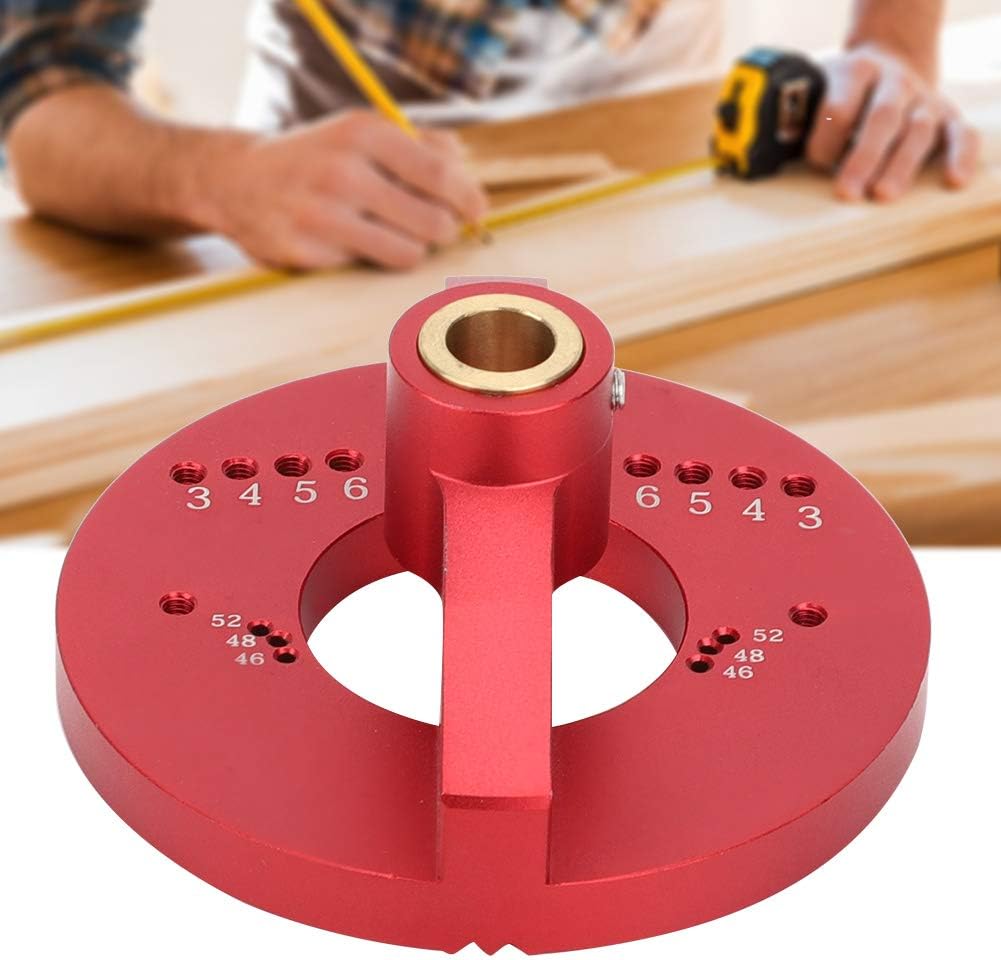 Woodworking Self - Centering Doweling Jig, Vertical Drill Guide, Hole Punch Locator, Drill Positioner, Carpentry Tool, 35mm Drill Jig