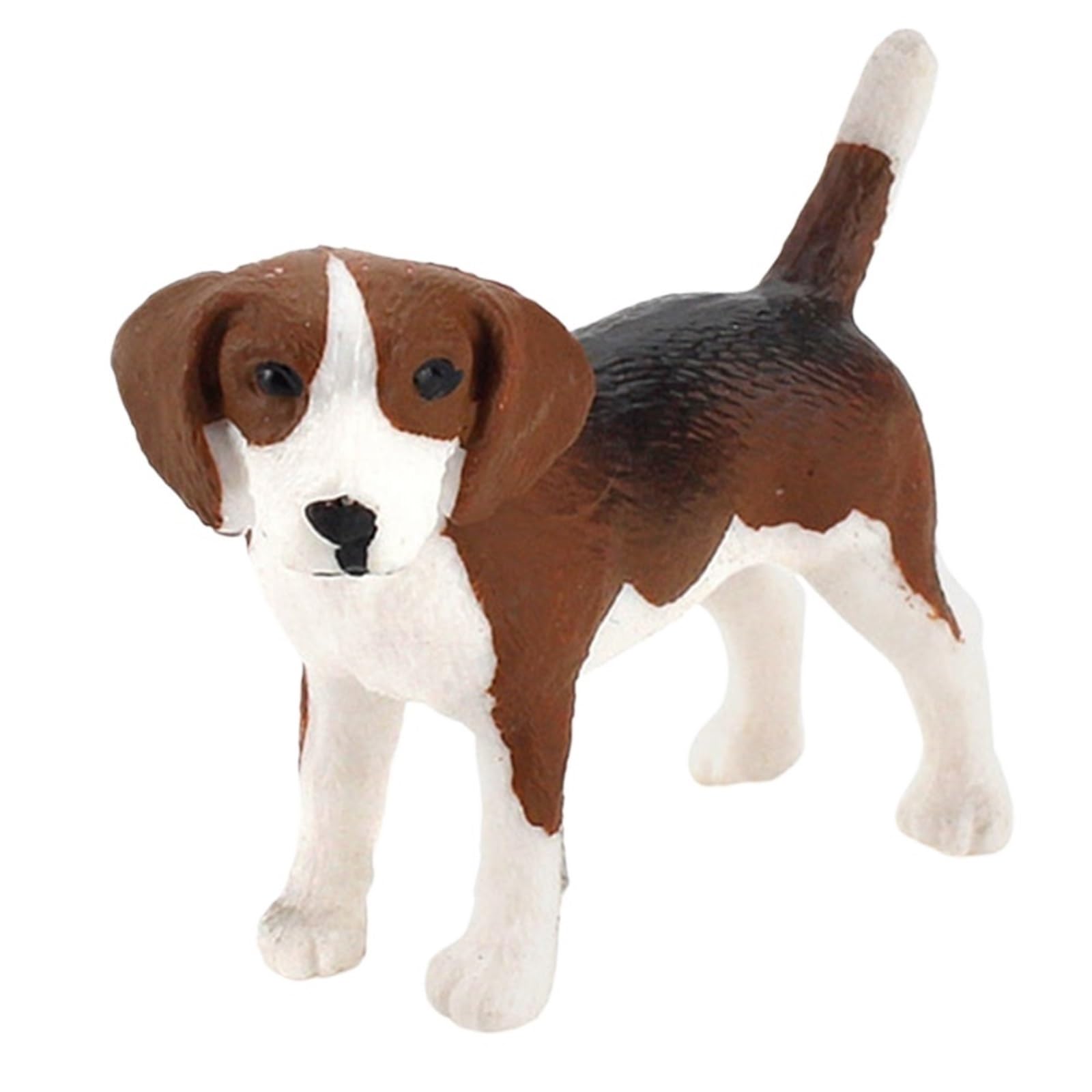 Dog Puppy Miniature Simulation Figurine Desktop Ornament Dollhouse Decor