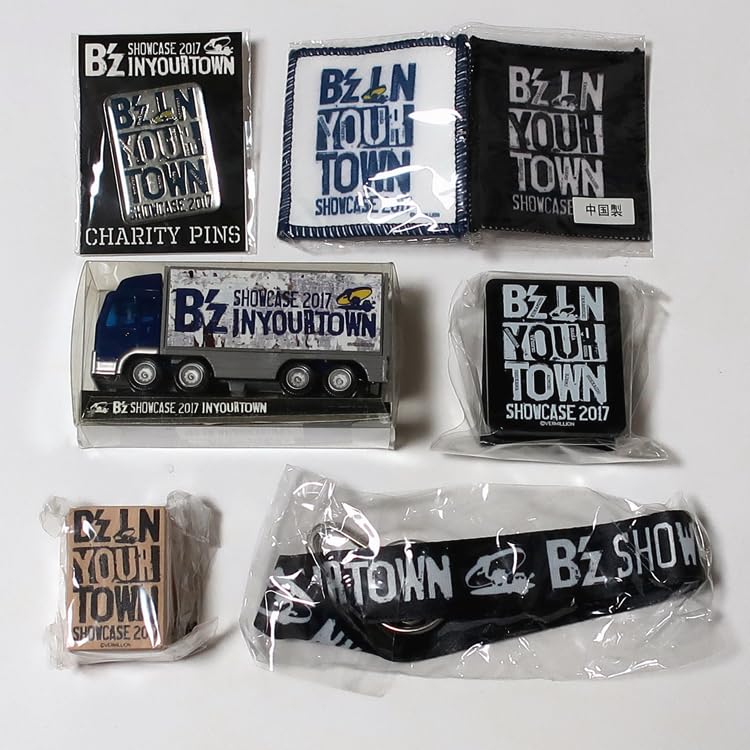 B'z showcase2017 IN YOUR TOWN ピンズ バッジ Amazon.co.jp