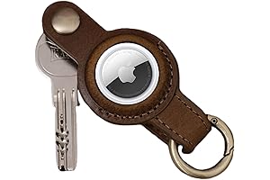 NOFM AirTag Key Organizer Genuine Leather AirTag Holder