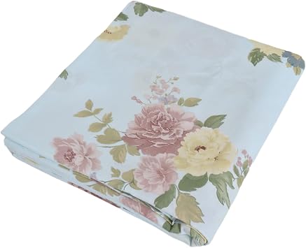 Flat Sheets Only Queen Size Pattern Pure Soft Cotton Top Bed Sheets Floral Printed Flat Bed Sheets Easy Care